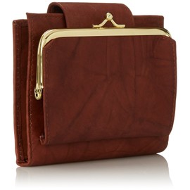 Buxton Heiress Cardex Wallet, Mahogany, One Size