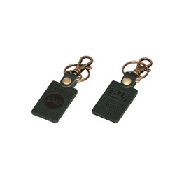 Yoshimura (YOSHIMURA) Leather Keychain (Competition Motors) Green 903-223-5400