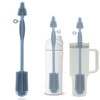 Raymeefa Silicone Bottle Brush,Double Sided with Sturdy Handle,Easy to Clean
