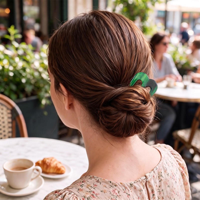 2 Pcs Large French Hair Pin, U Shaped Hair Pins