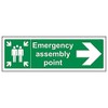V Safety Eco Friendly Fire Assembly Point - Emergency Assembly