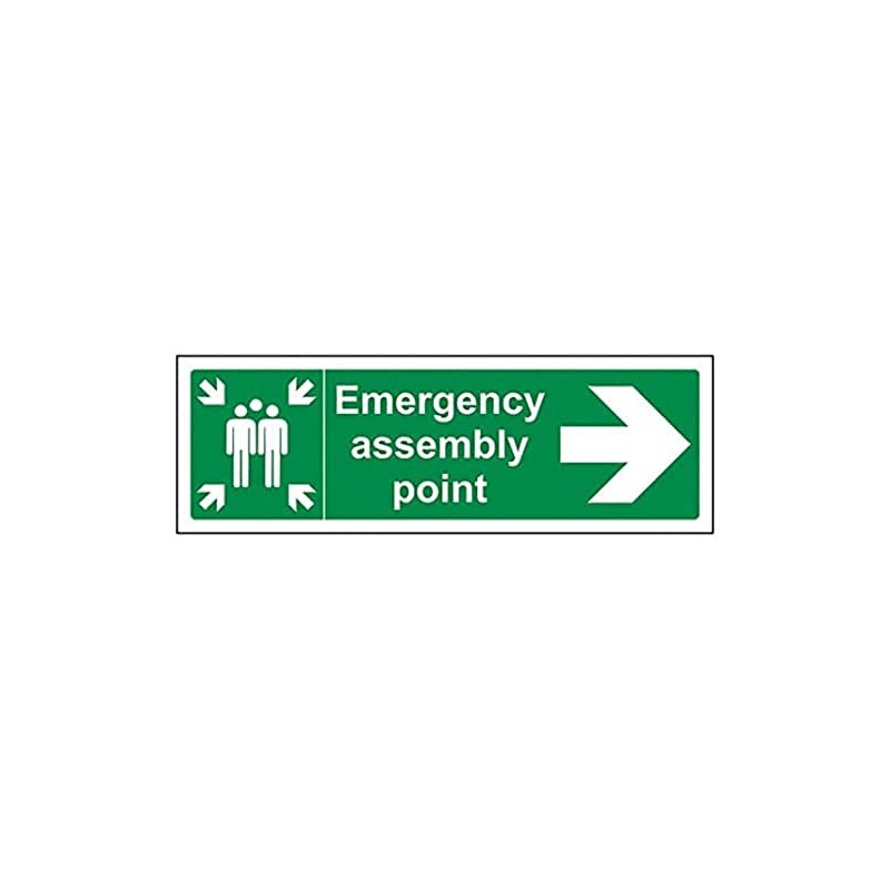 V Safety Eco Friendly Fire Assembly Point - Emergency Assembly