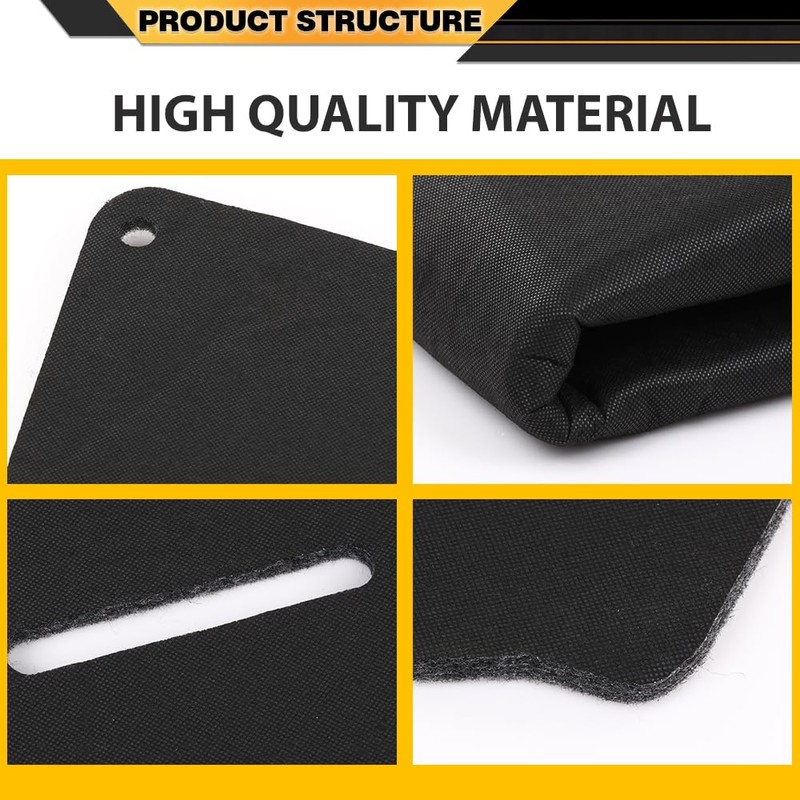 CNNELL Hood Insulation Pad Compatible with 2006-2012 Ford Ranger 1/2"