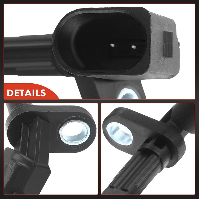 Frankberg 2 x ABS sensor 2-pin rear right left compatible