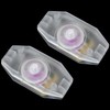 FMHXG 2PCS Transparent Inline Dimmer Switch Wire Rotary Wire Sliding