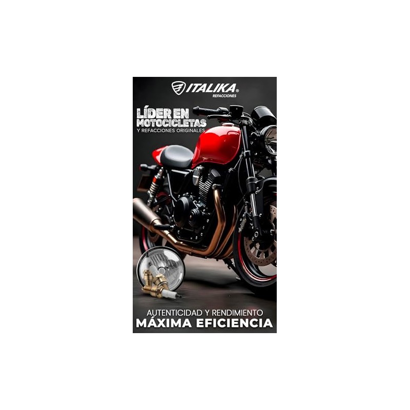 ITALIKA ORIGINAL Balatas De Freno Delanteras Compatible con ITALIKA RC200