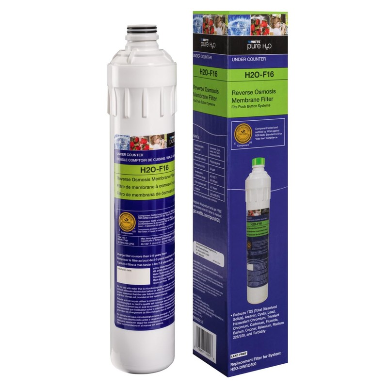 Watts Pure H2O Replacement Membrane Filter for Under Sink