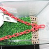 MinrzPet Red Plastic Climbing Chain for Reptiles – Adjustable Jungle