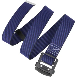 SK11 Lightweight Slide Buckle Belt, Belt Width 1.9 inches (49 mm), Maximum Effective Dimensions 44.5 inches (1130 mm), Black x Blue SB-AS49-ST-BL