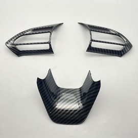 NIUNIUFU Toyota YLC-K3 Yaris Cross 10 Series Dedicated Steering Panel Steering Wheel Switch Cover Garnish Accessory Nail Scratch Prevention Interior Parts Toyota yaris cross September 2020 ~ ABS Easy