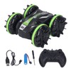 Amphibious Remote Control Car Waterproof Rechargeable Double Sided Tumbling RC