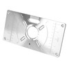 Router Table Insert Plate Aluminum Trimming Machine Engraving Flip Board