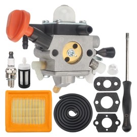 Carbhub 603-107 Carburetor Replace for STIHL FS91 FS111 4180 120 0615 FS91 FS111 HT103 with Air Filter Fuel Filter Line Spark Plug Carburetor Adjusting Tool