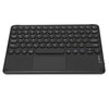 10in Wireless Bluetooth Touchpad Keyboard Retro Round Keycap Ergonomic Magnetic