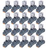 20PCS Electromagnetic Power Relay, 8-Pin 10 AMP 24V AC Relay