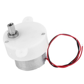 ViaGasaFamido Gear Motor DC6V High Torque Slow Speed Micro Electric Motor High Torque Rotary Speed Cylinder Shape Deceleration Reducing Motor Plastic