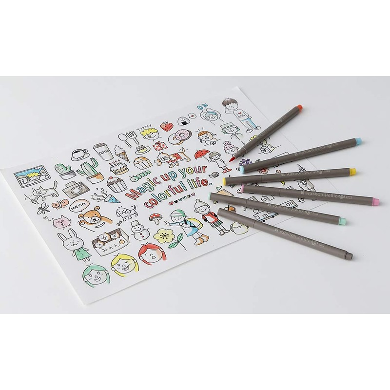 Teranishi Chemical Industry Magic Water-Based Marking Pen, Lazon Petite, Blush
