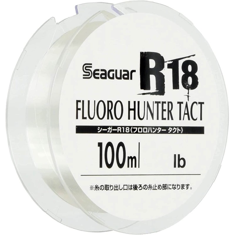 Seaguar Line Seaguar R18 Fluoro Hunter Tact 100m 4lb Clear