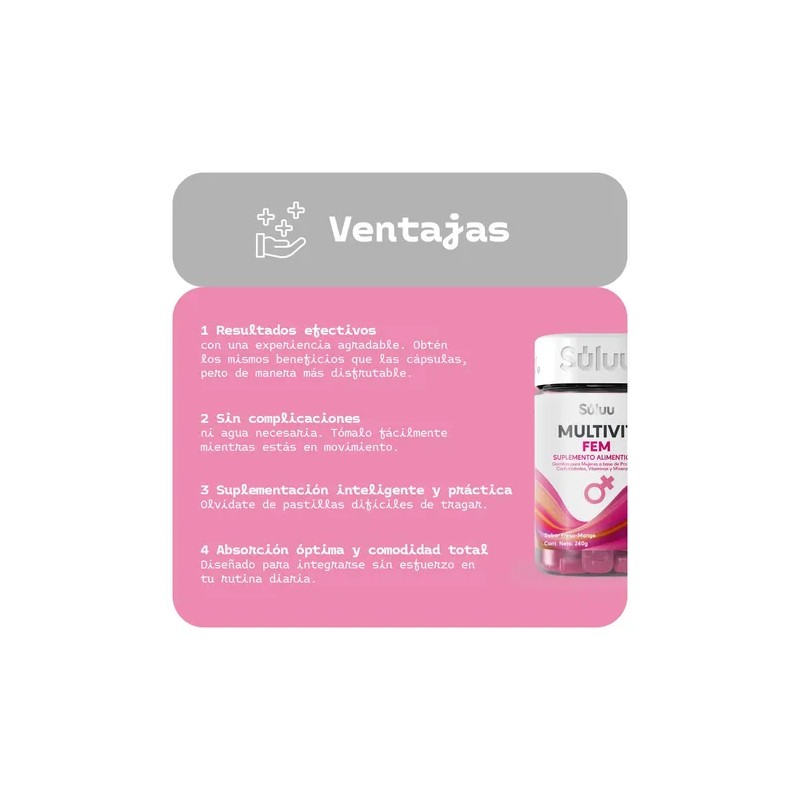 Vitaminas Mujer Multivitamínico B12 B6 K C D3 Acido Fólico
