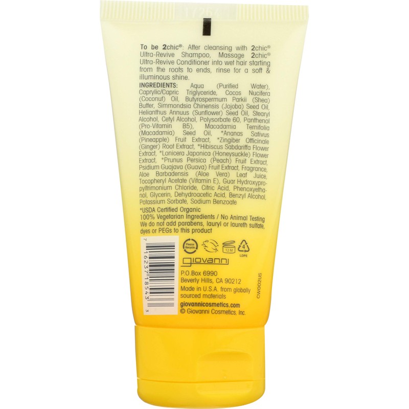 Giovanni, Conditioner Pineapple Ginger, 1.5 Fl Oz