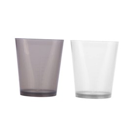 FOMIYES 2 Pcs Measure Cup Pink Cosmetic Containers Large Measuring Transparent Scale Cups Measuring Scale Cups Measurement Liquid Measuring Cups Measuring Pitcher Translucent Hair Dye Bowl