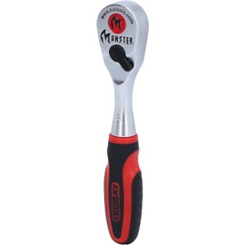 KS Tools 935.1495 1/4 Inch Monster Bit Reversible Ratchet, 115 mm