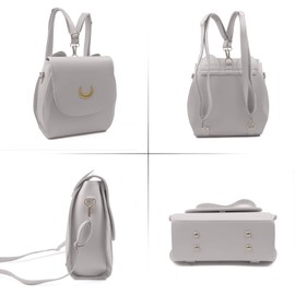 Oweisong Women Moon Sailor Purses and Handbags Cute Cat Anime Backpack Fashion Sparkling Satchel Tote Shoulder Bag