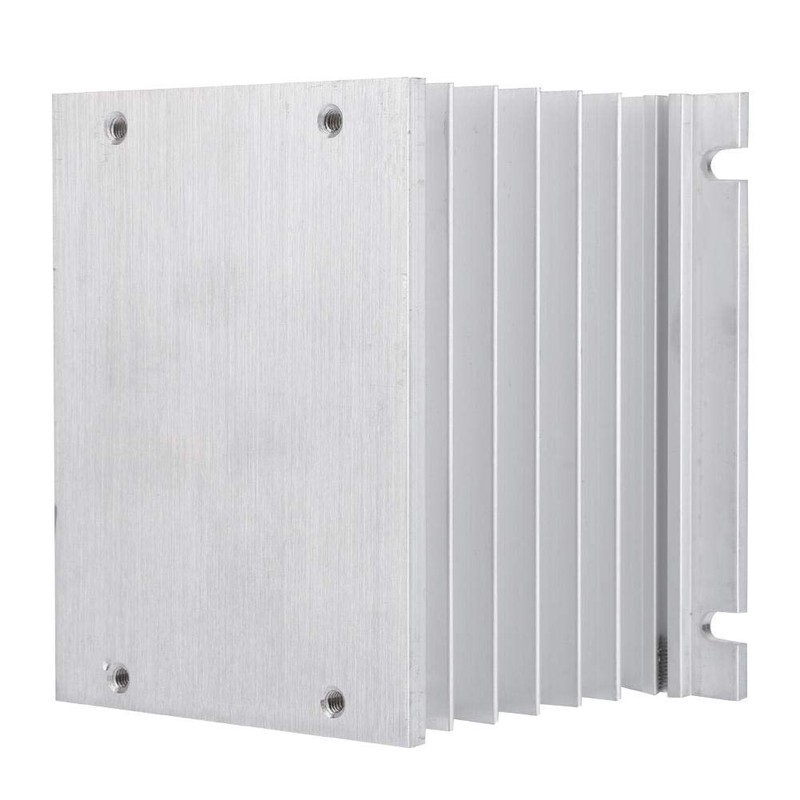 Three-Phase Solid State Relay Heatsink SSR Derivative Aluminium Heatsink, Radiator