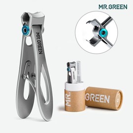 Mr. Green Mr-1221PLUS Large Thick Toenail & Fingernail Clipper, Medical Grade Stainless Steel Mr-1221plus (Large)