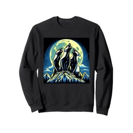 Howling At Moon Honey Badger Sweatshirt