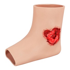 GSW Ankle Simulation Sleeves Kit, Wound Packing Trainer for Educational Demonstration Only