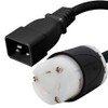 IronBox Electric - IEC C20 to NEMA L5-20R Plug Adapter