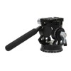 Fluid Tripod Head with Storage Case Plate, Handle, Panoramic Base,