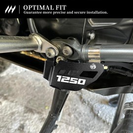 MotHeart Motorcycle Side Stand Switch Protector For R1250GS 2019-2023 R1250GS Adventure 2019-2024 R1250R 2019-2023 R1250RS 2019-2023 Essential Guard r1250gs adventure Accessories (Black)