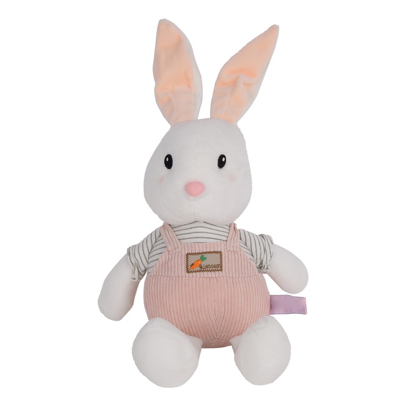 Simulation Cute Animal Rabbit with Long Stand Ears Plush Toy