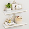 Homode Floating Shelves, Set of 2 Mountain Shelves Wall Decor,