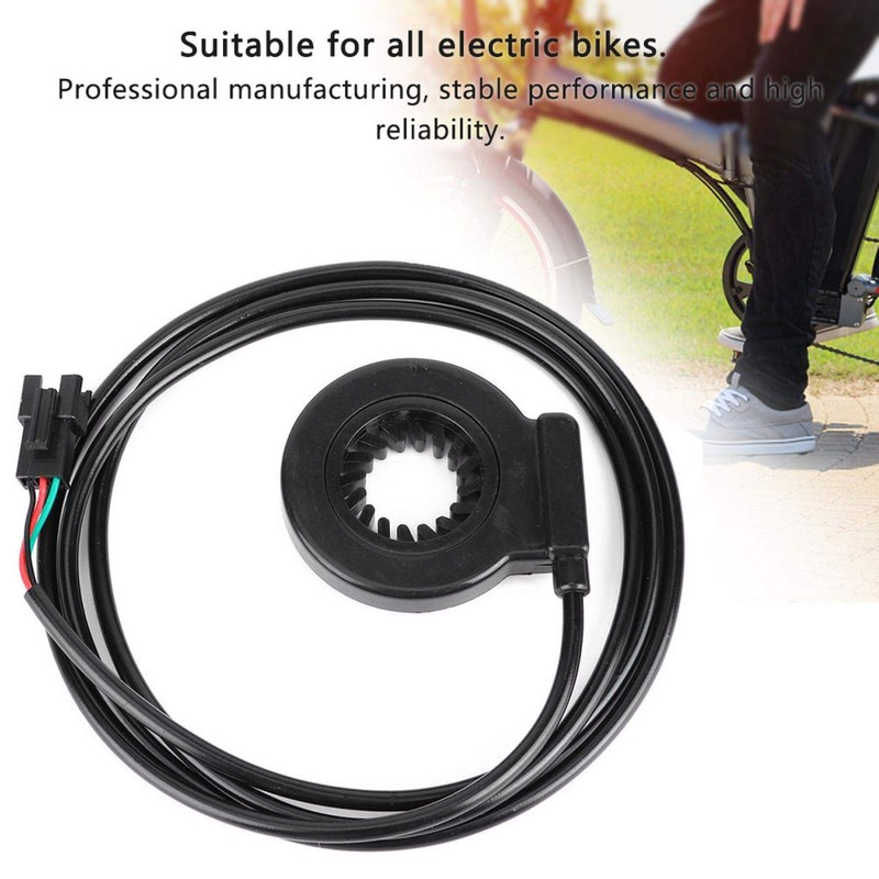 Alomejor Electric Bicycle Pedal Assist Sensor Double Hall 12 Magnetic