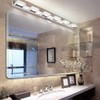 Aipsun 41 Inches Crystal Vanity Lights Over Mirror Long Bathroom