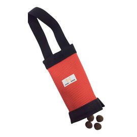 Dogs and More - Training Dummy 'Interactive Small' with Treat Compartment/Food Bag/Fetch Bag - Yellow