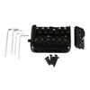 Headless Guitar Bridge Tailpiece Fixed 6 String Electric Guitars Roller