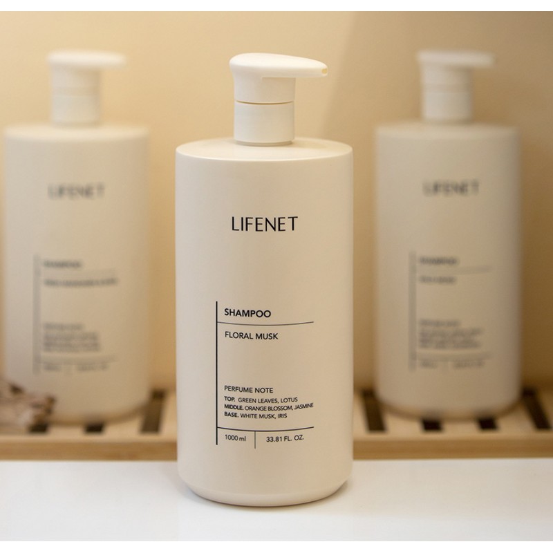 라이프넷 샴푸 플로럴 머스크, 1L, 1개 Liftnet Shampoo Floral Musk,