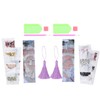 2 Set Diamond Bookmarks 5D DIY Painting Crystal Embroidery Tassel