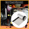 Partuto Car Heat Shroud 1-1/8" ID 3.2ft Aluminized Sleeving Shield