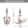 Ruipoo Grappling Hook, Folding Claw Multifunctional Stainless Steel Hook for
