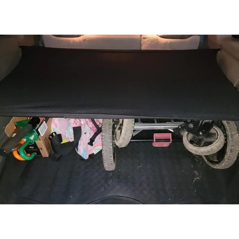 Rear Trunk Security Cargo Luggage Shade Cover Black for Buick