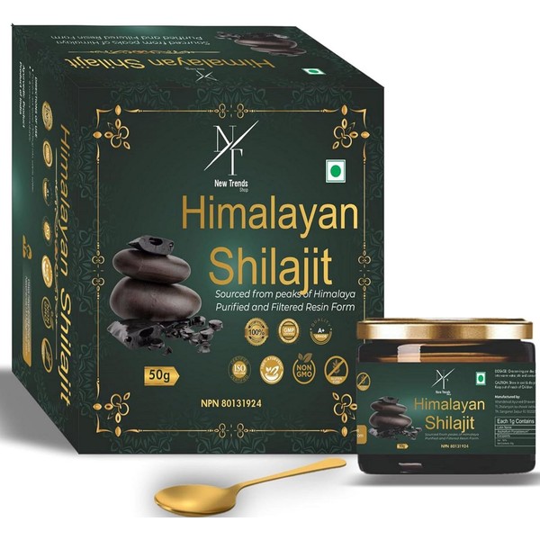 Pure Himalayan Shilajit Resin – 100% Authentic, 1000mg Potency –
