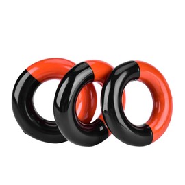 Alomejor [3pcs/set] Golf Club Weighted Swing Ring Weight Ring Swing Correction Golf Practice & Training Equipment Warm-up Tool