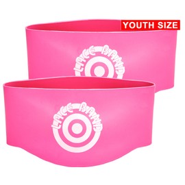 Unique Sports Youth Size Lace Bands Soccer Cleat Lace Cover and Lace Protector - Neon Pink