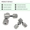 4 Pcs Flange Two Hole Pin Set Stainless Steel Alignment