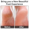 Glass Foot File, 2 in 1 Crystal Glass Callus Remover
